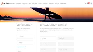 
                            9. Login / Register - YOLO Board