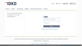
                            5. Login Registered Users - IDKD