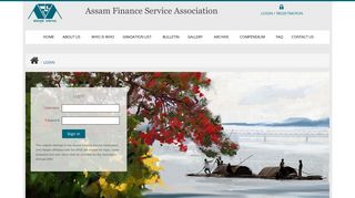 
                            5. Login / Registration - Assam Finance Service Association