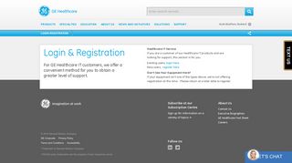 
                            5. Login-Registration - GE Healthcare