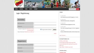 
                            5. Login / Registrierung — HSV Triathlon Kärnten