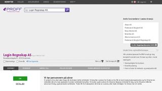 
                            2. Login Regnskap AS - Drammen - Se Regnskap, Roller og mer - Proff