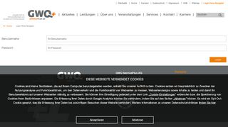 
                            11. Login-Reha Navigator - GWQ ServicePlus AG