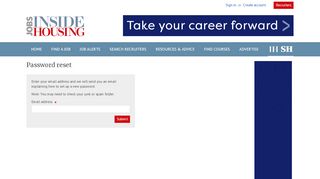 
                            7. Login Remind Me | Jobs Inside Housing