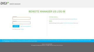 
                            10. Login - Remote Manager - Digi International