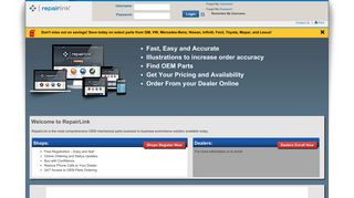 
                            6. Login - RepairLinkShop.com