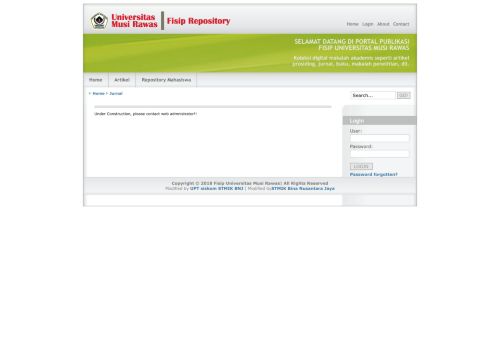 
                            11. Login - Repository Akademik | Fisip Universitas Musi Rawas