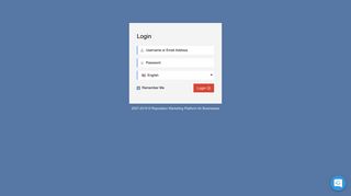 
                            3. Login | Reputation Marketing Platform