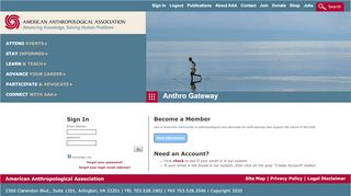 
                            5. Login Required - American Anthropological Association