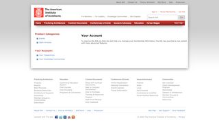 
                            3. Login Required - American Institute of Architecture Students