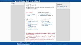 
                            4. Login Required - Railroad Retirement Board