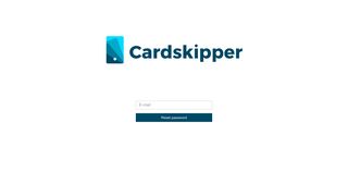 
                            7. Login: Reset password Cardskipper Administration