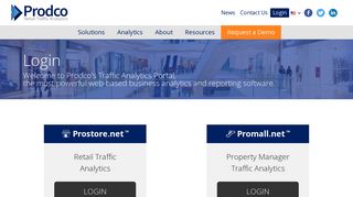 
                            6. Login | Retail Traffic Analytics and Reporting Software | Prodco ...