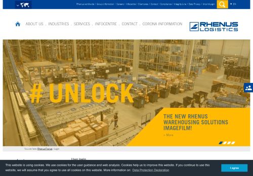 
                            7. Login - Rhenus France - Rhenus Logistics