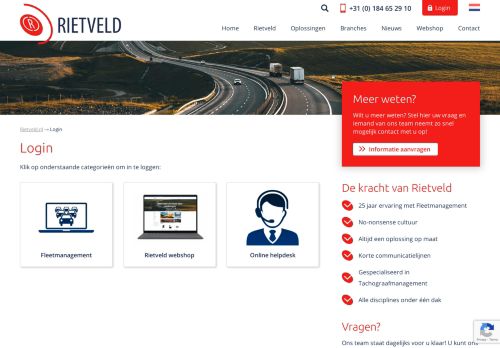 
                            3. Login - Rietveld.nl