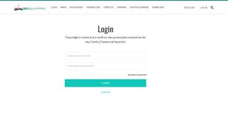 
                            8. Login - RioSul Shopping