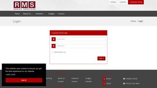 
                            11. Login - RMS Group Services