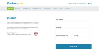 
                            12. Login | RoadLoans