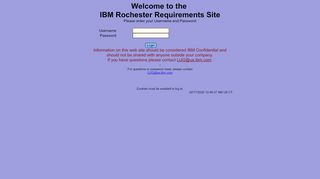 
                            10. Login - Rochester IBM i Requirements site