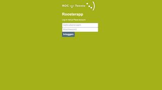 
                            3. Login - Roosterapp