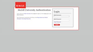 
                            3. Login root page - McGill University