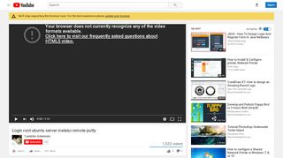 
                            13. Login root ubuntu server melalui remote putty - YouTube