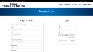 
                            10. Login - Roslyn Tutoring and Test Prep