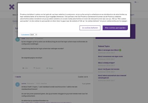 
                            3. Login router Bbox2 | Proximus NL