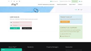 
                            2. LOGIN - rPay™ Rent Payment by Real Pay, Inc.
