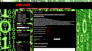 
                            10. login ruang mahasiswa bina sarana informatika - cyber crime