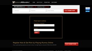
                            5. Login - Rummy Online - Rummy Millionaire