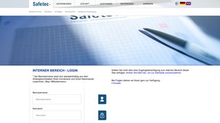 
                            11. login - Safetec Entsorgungs- und Sicherheitstechnik GmbH