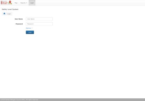 
                            7. Login - Safety Level System - Danish Refugee Council