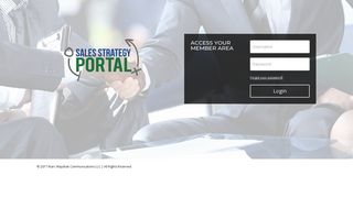 
                            6. Login | Sales Strategy Portal