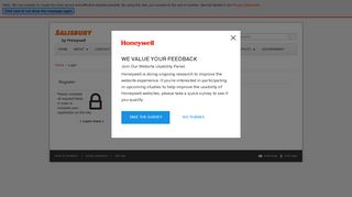 
                            10. Login - Salisbury by Honeywell