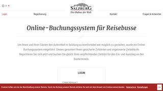 
                            2. Login - Salzburg.info