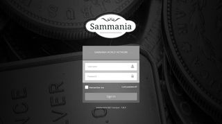 
                            1. Login | SAMMANIA - SammaniaWorld