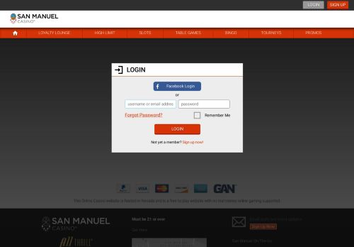 
                            13. Login - San Manuel Online Casino - San Manuel Casino