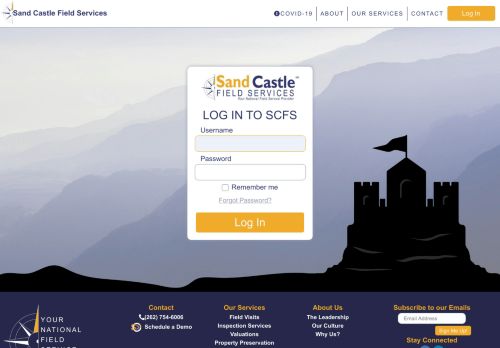 
                            13. Login - Sand Castle Field Services