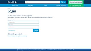 
                            1. Login - Sanistål