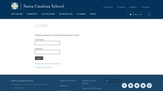 
                            1. Login - Santa Catalina School