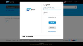 
                            6. Login | SAP Store