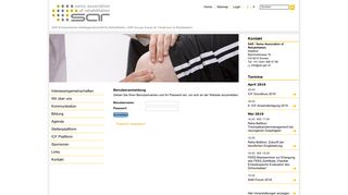 
                            6. Login - SAR Schweizerische Arbeitsgemeinschaft für Rehabilitation