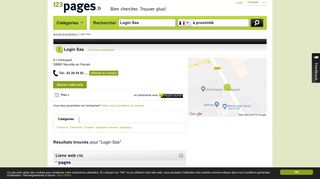 
                            7. Login Sas (Transports) à Neuville en Ferrain | 123pages.fr