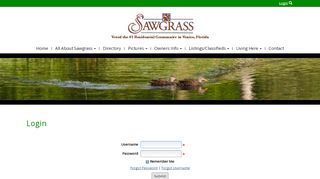 
                            12. Login - Sawgrass Community Association