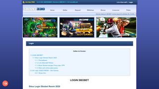 
                            3. LOGIN SBOBET | Situs Login Sbobet Resmi - Sbobet338.com