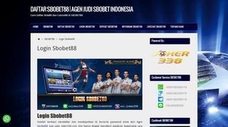 
                            5. Login Sbobet88 | DAFTAR SBOBET88