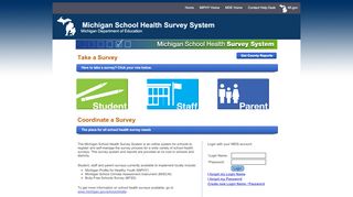 
                            6. Login - School Health Survey System