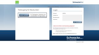 
                            2. Login - Schwacke