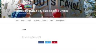 
                            9. Login – Scouts Canada Quebec Council